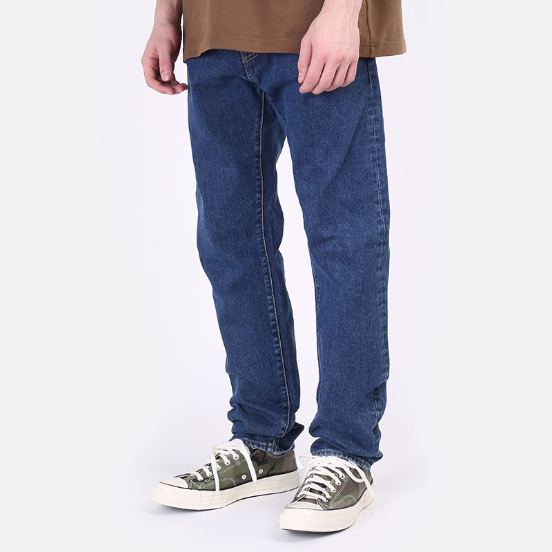 мужские синие брюки Carhartt WIP Klondike Pant I029207-blue - цена, описание, фото 1